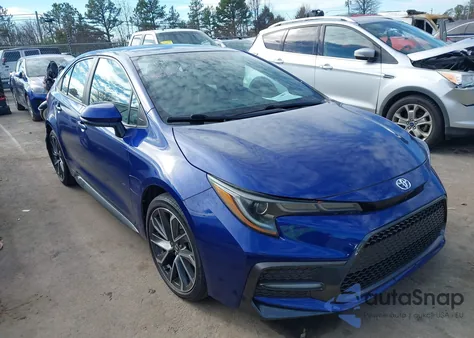 2021 Toyota Corolla Se z USA, uszkodzony, nr VIN 5YFS4MCE2MP065097
